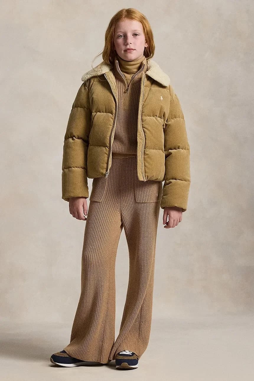 Детские хлопковые брюки