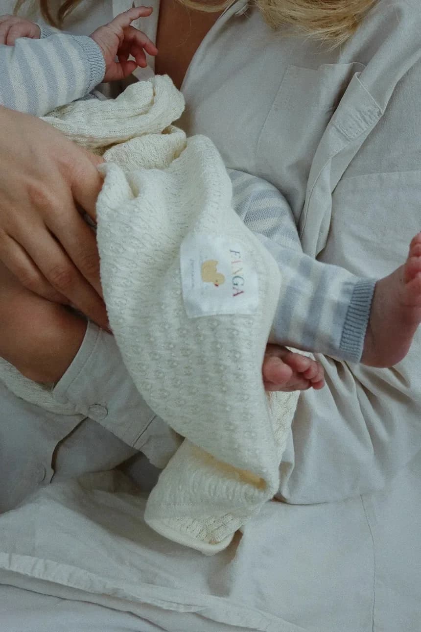 VENTI KNIT PANTS GOTS детские хлопковые брюки - фото 5