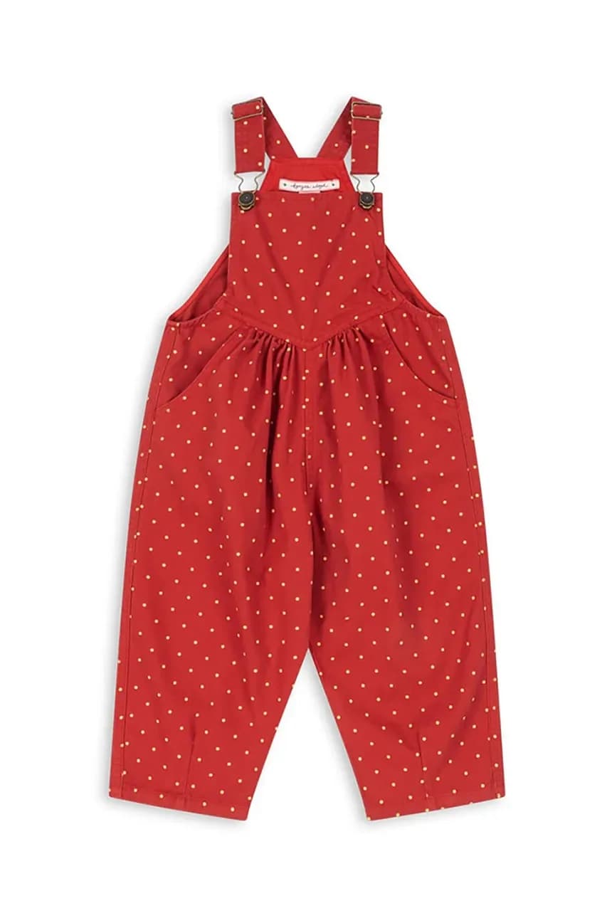 Детские хлопковые брюки NOLA КОМБИНЕЗОН GOTS - фото 2