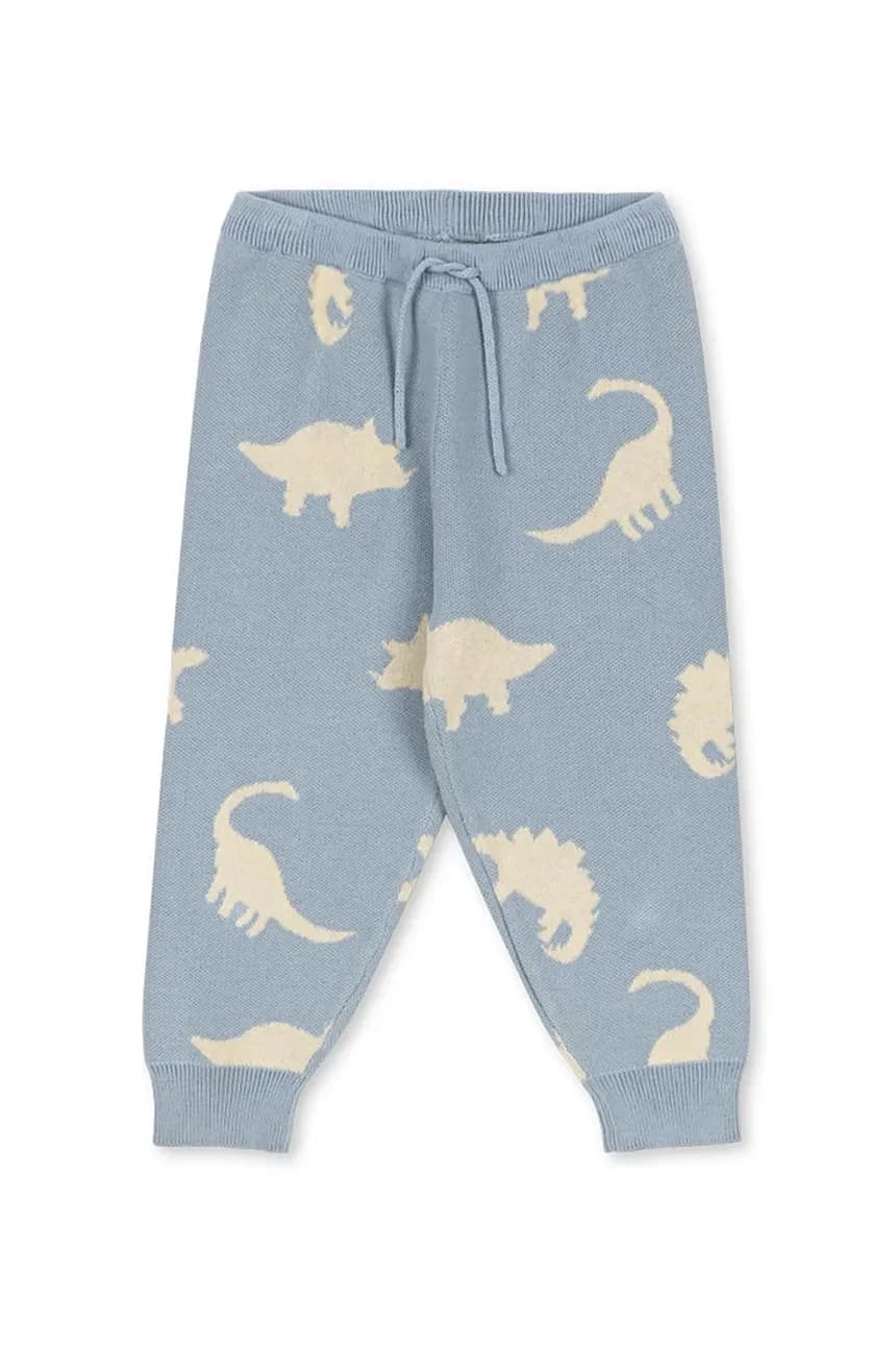 Детские хлопковые брюки LAPIS KNIT PANTS GOTS