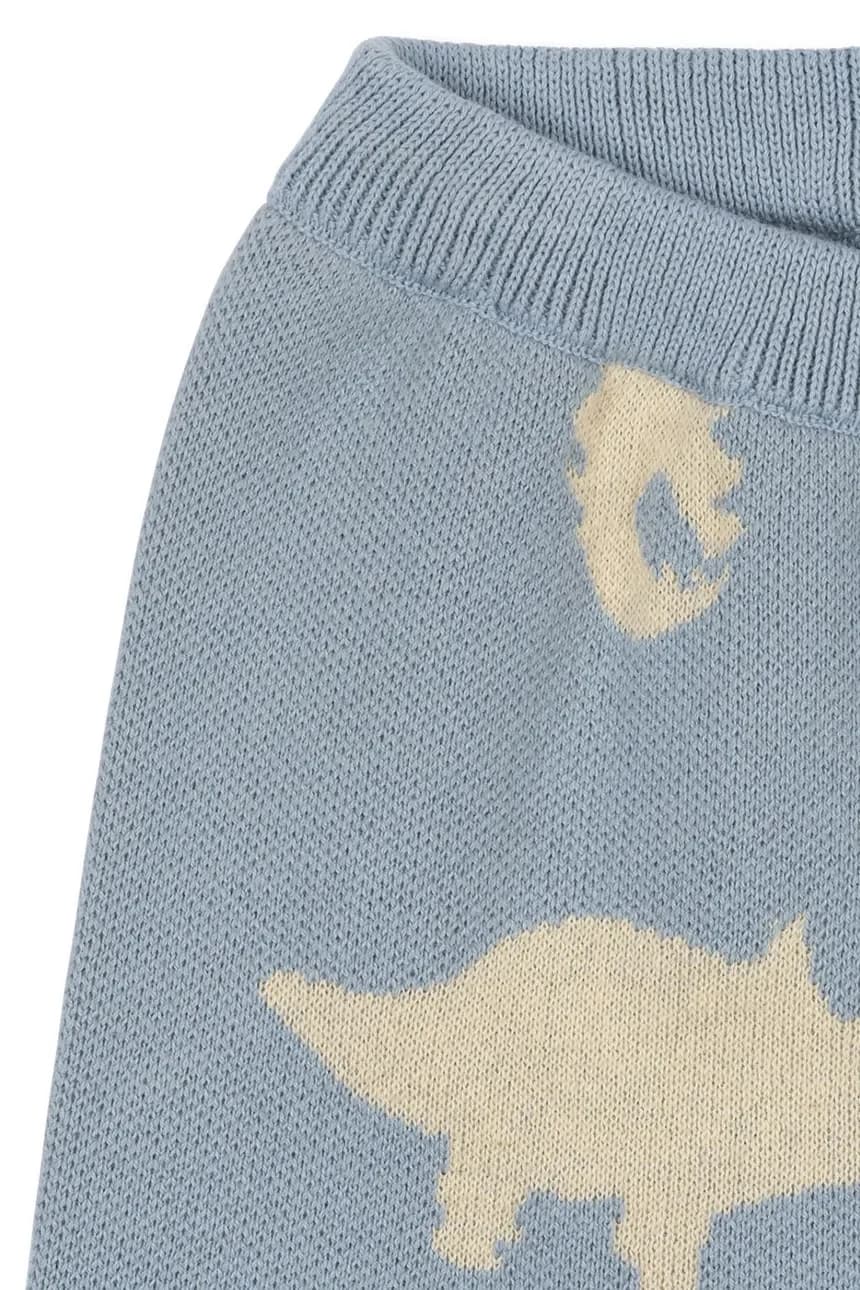 Детские хлопковые брюки LAPIS KNIT PANTS GOTS - фото 3