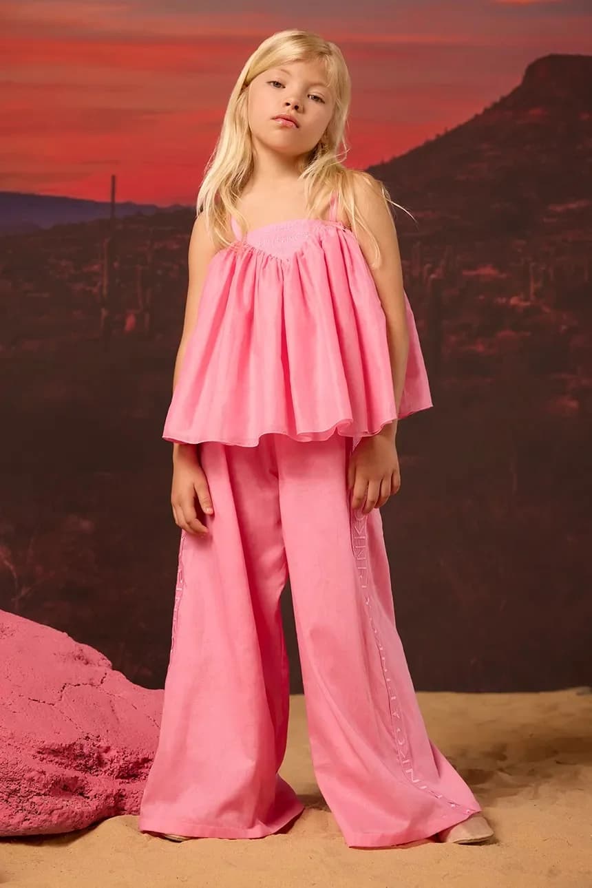 Детские хлопковые брюки