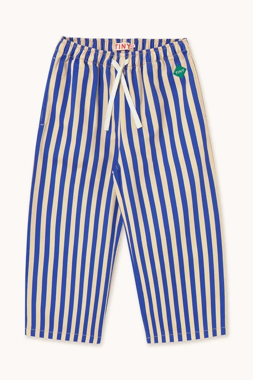 Детские хлопковые брюки STRIPES WOVEN PANT - фото 2