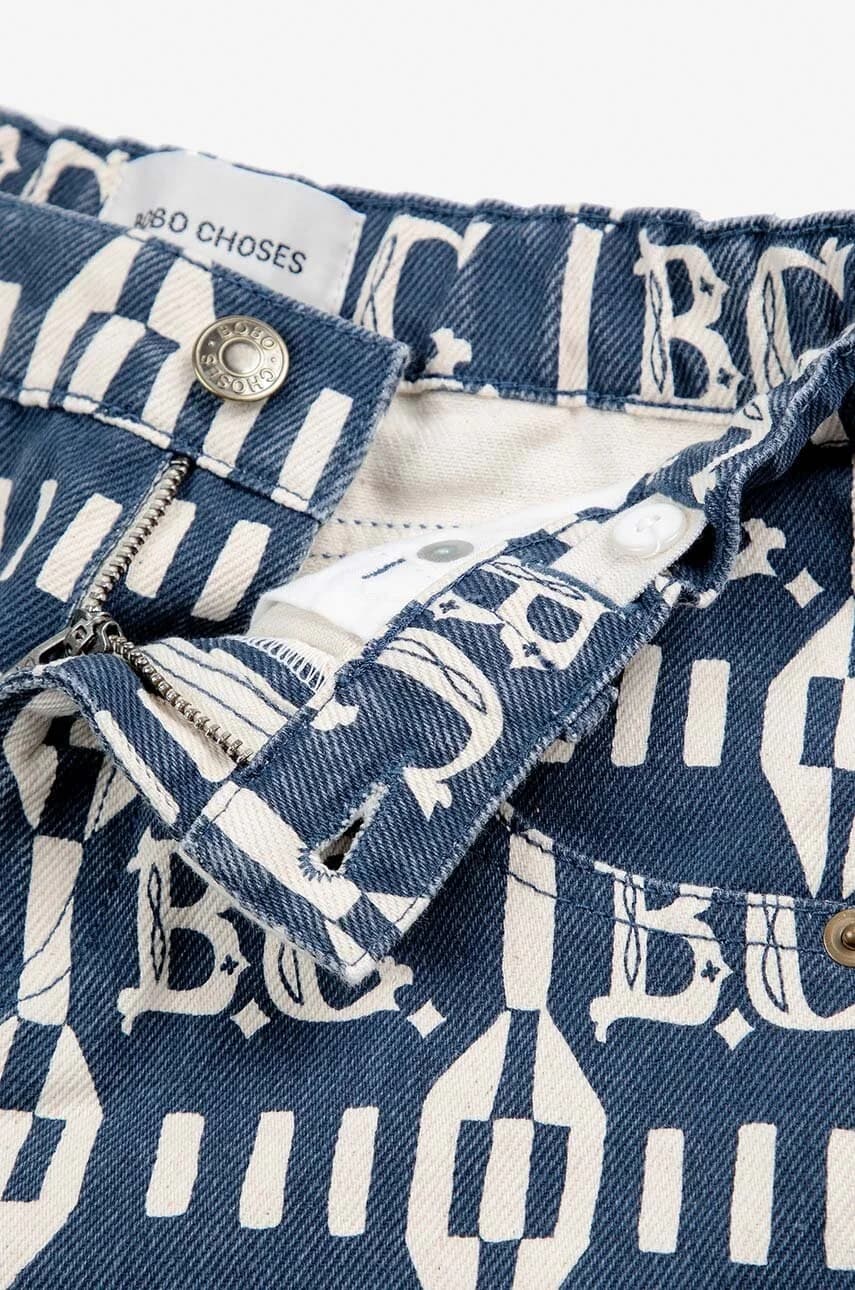 Детские хлопковые спортивные штаны - фото 5