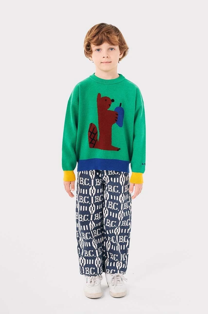 Детские хлопковые спортивные штаны - фото 9