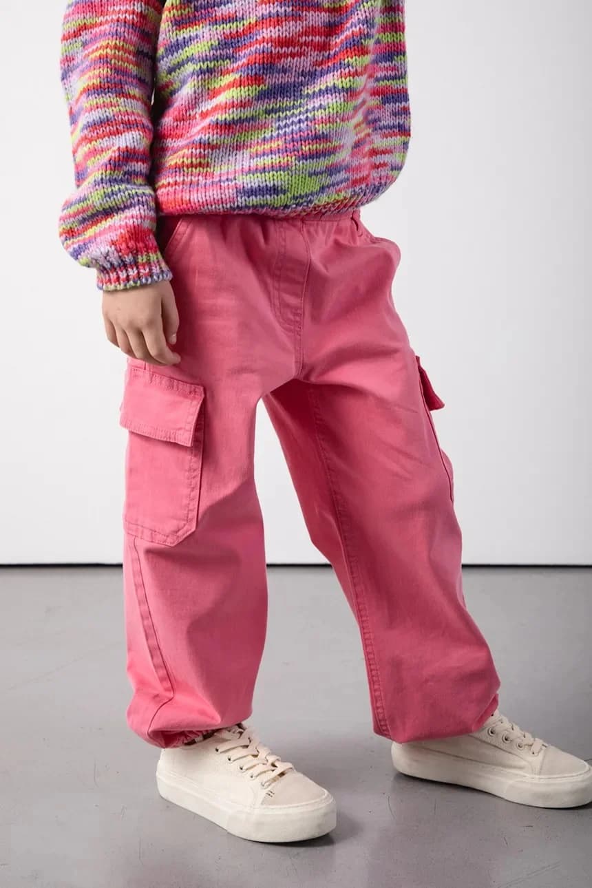 Детские хлопковые брюки - фото 6