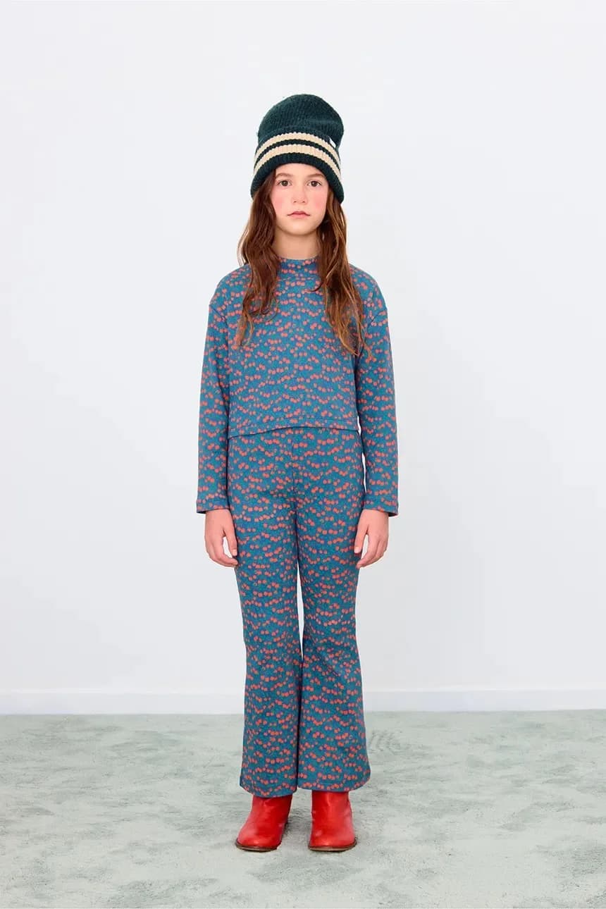 Детские брюки MINI APPLES RIB PANT