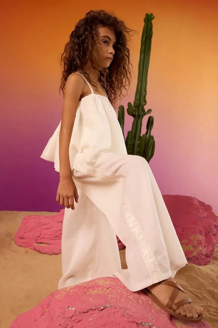 Детские хлопковые брюки