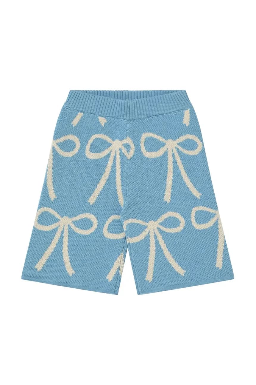 ДЕТСКИЕ ТРИКОТАЖНЫЕ БРЮКИ С ЛАНТАМИ