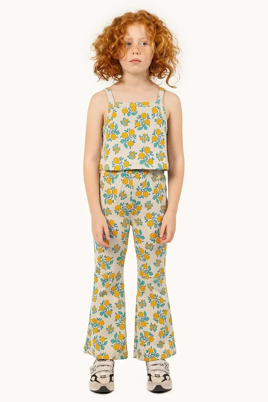 Детские брюки FLOWERS RIB PANT - фото 5