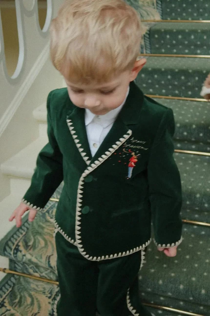 ROCKY PANTS детские велюровые брюки - фото 7