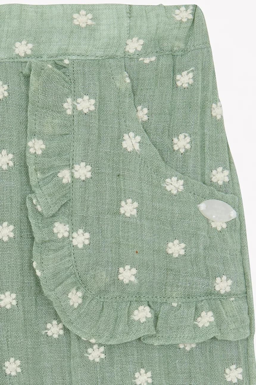 Детские брюки из смесового льна - фото 4