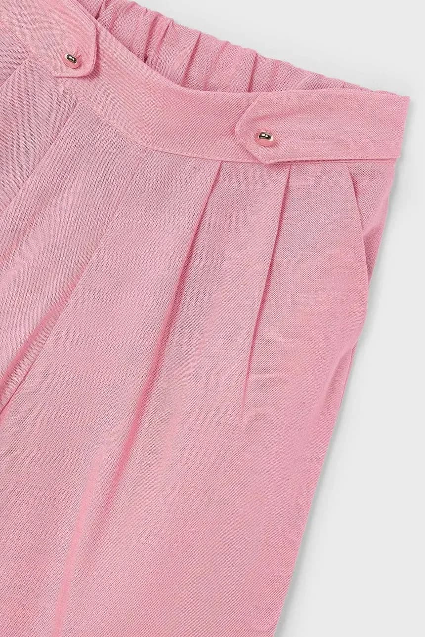 Детские брюки из смесового льна - фото 3