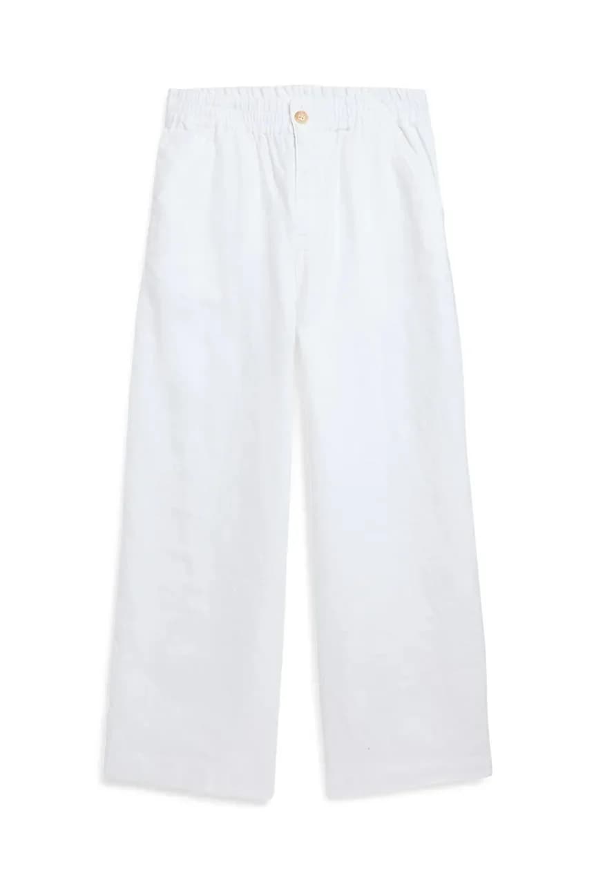 Детские льняные брюки - фото 2