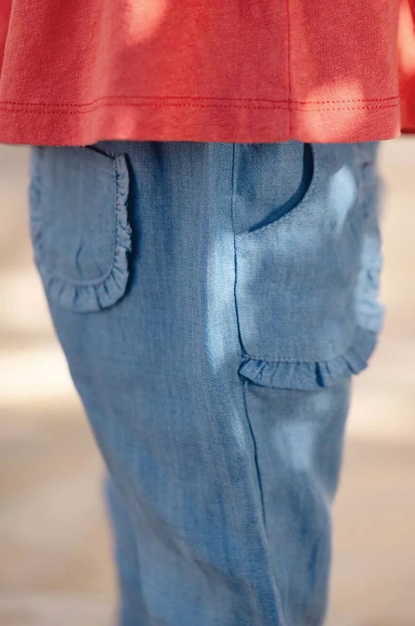 Детские хлопковые брюки - фото 5