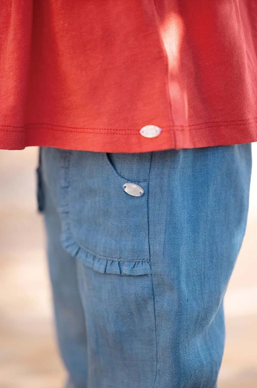 Детские хлопковые брюки - фото 6