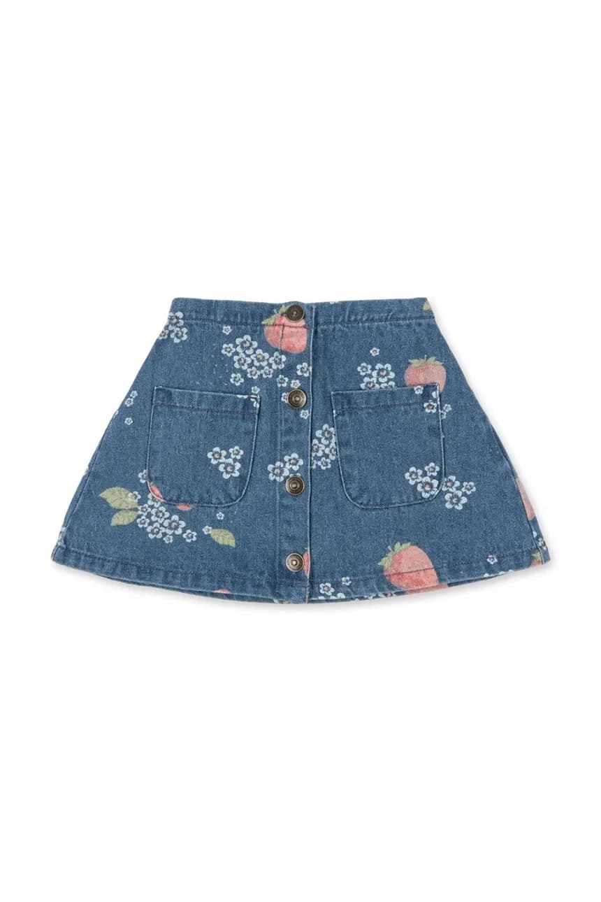 MAGOT SKIRT Детская джинсовая юбка GOTS