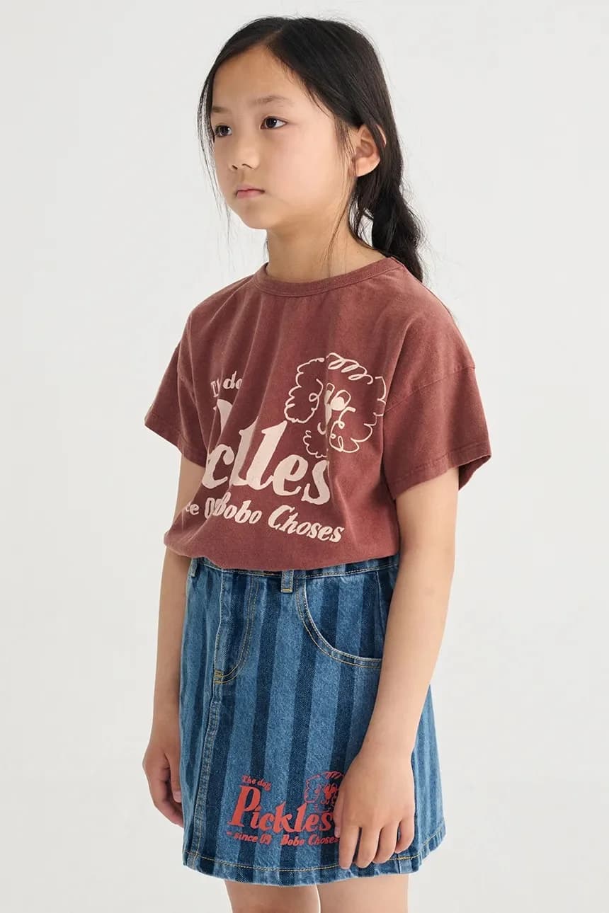 Детская джинсовая юбка Pickles The Dog - фото 5