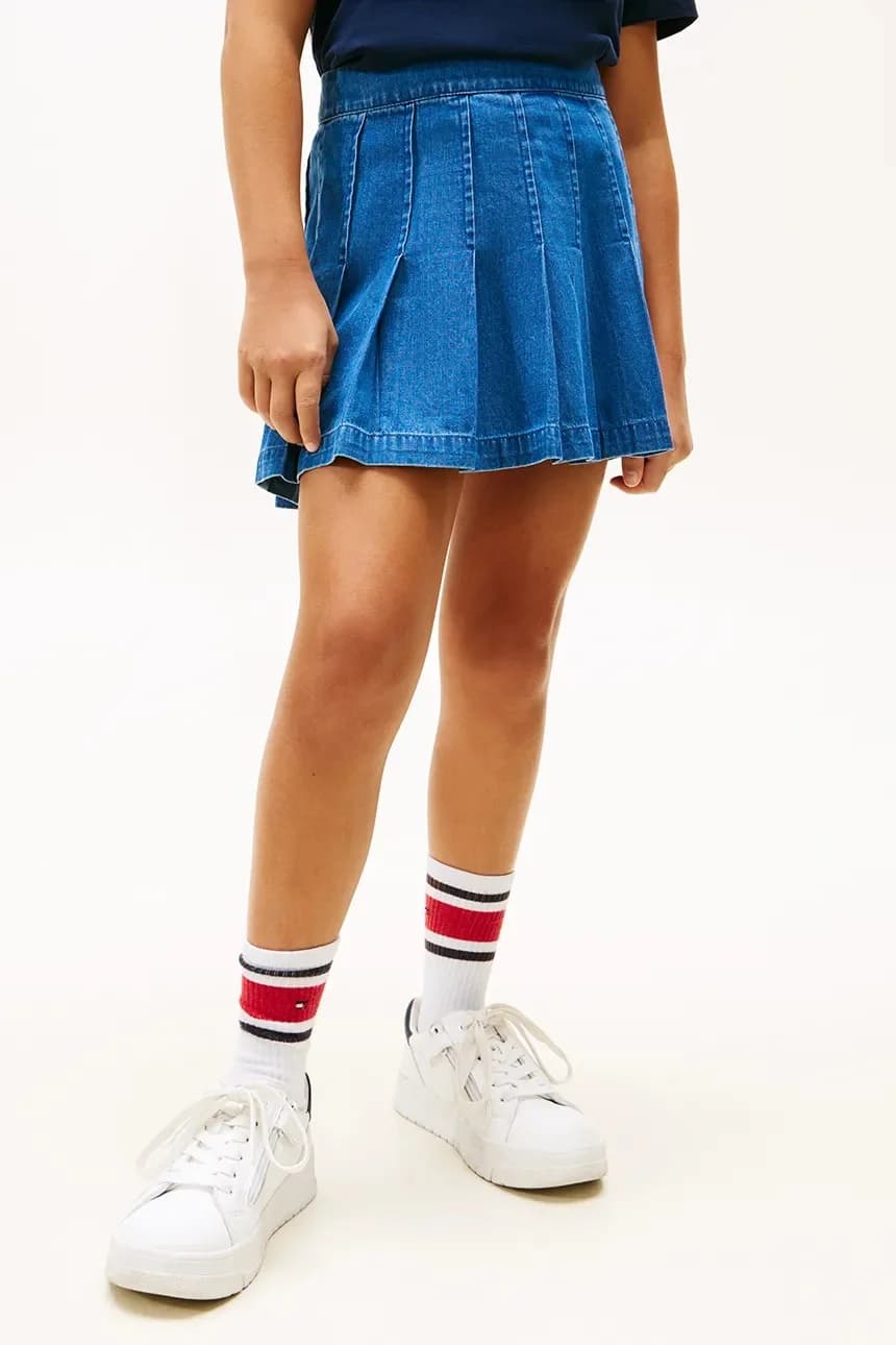 Детская джинсовая юбка