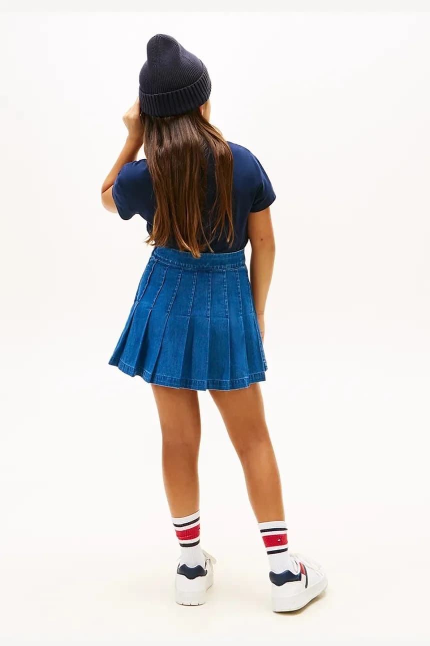 Детская джинсовая юбка - фото 4