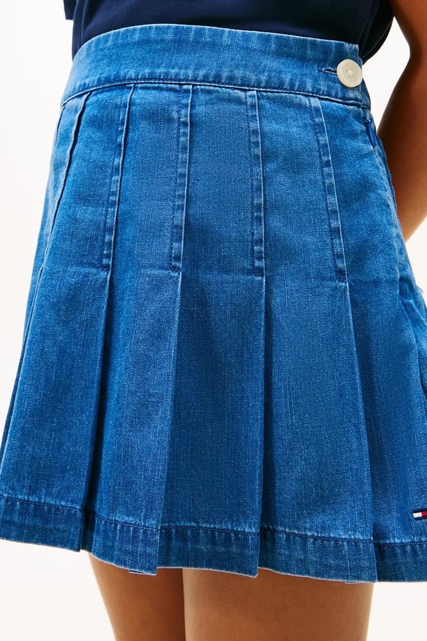 Детская джинсовая юбка - фото 5