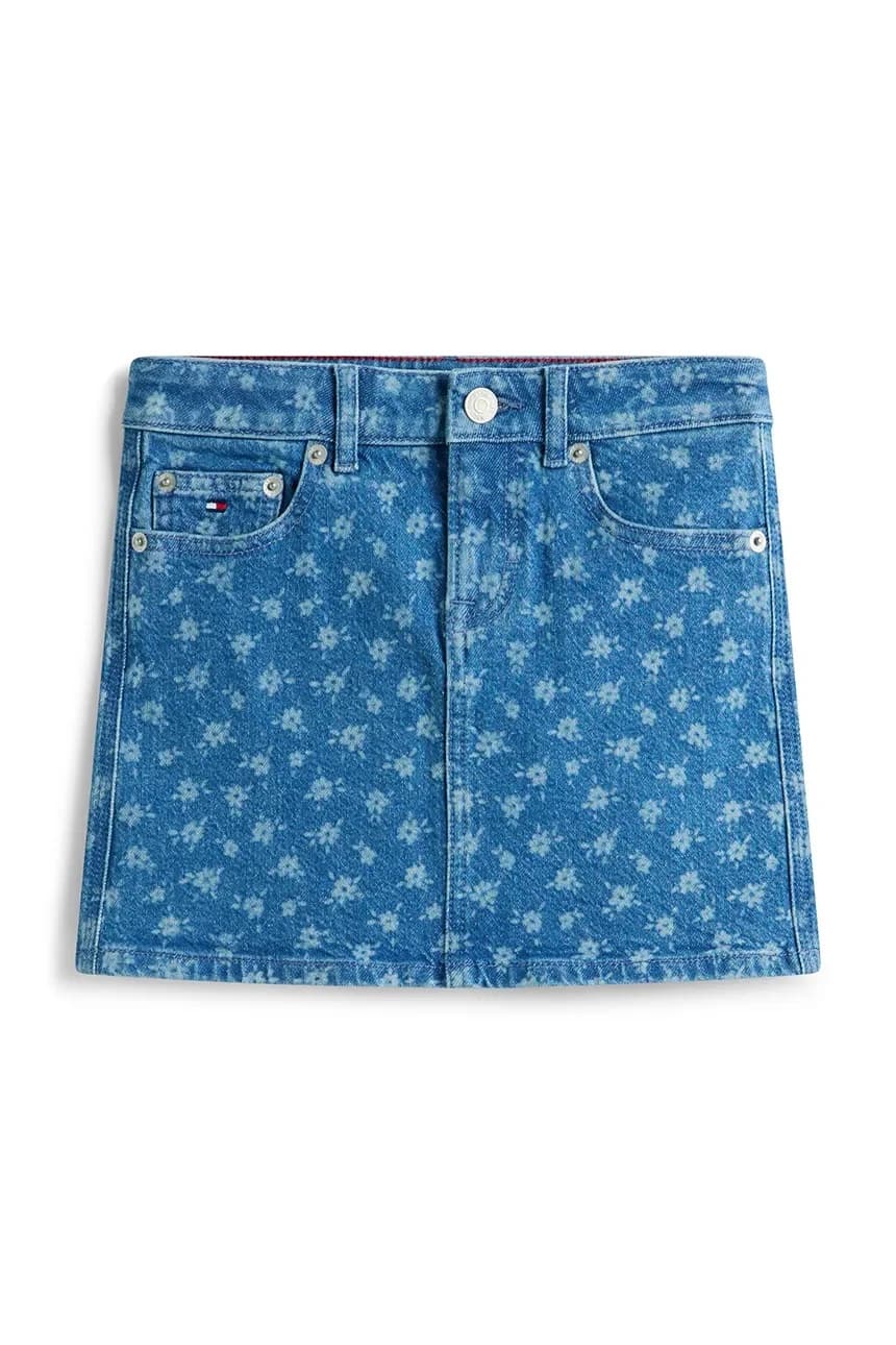 Детская джинсовая юбка - фото 2