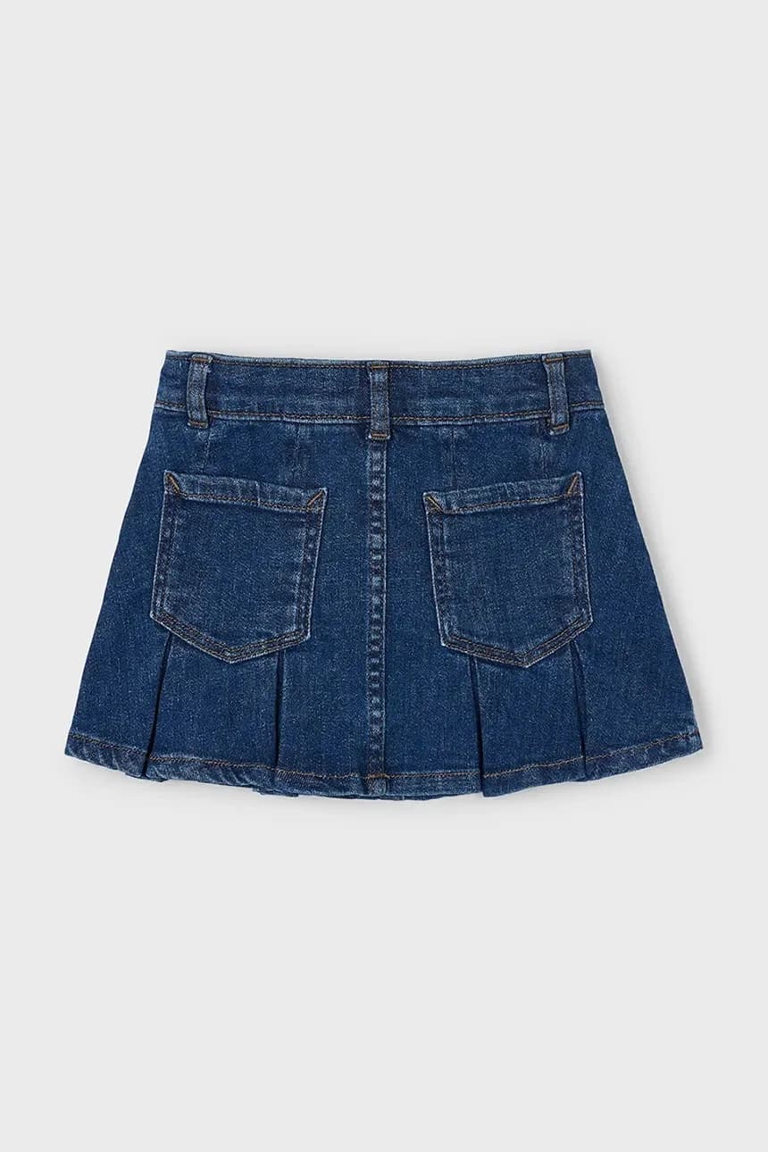 Детская джинсовая юбка - фото 3