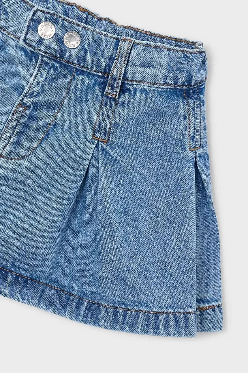 Детская джинсовая юбка - фото 3