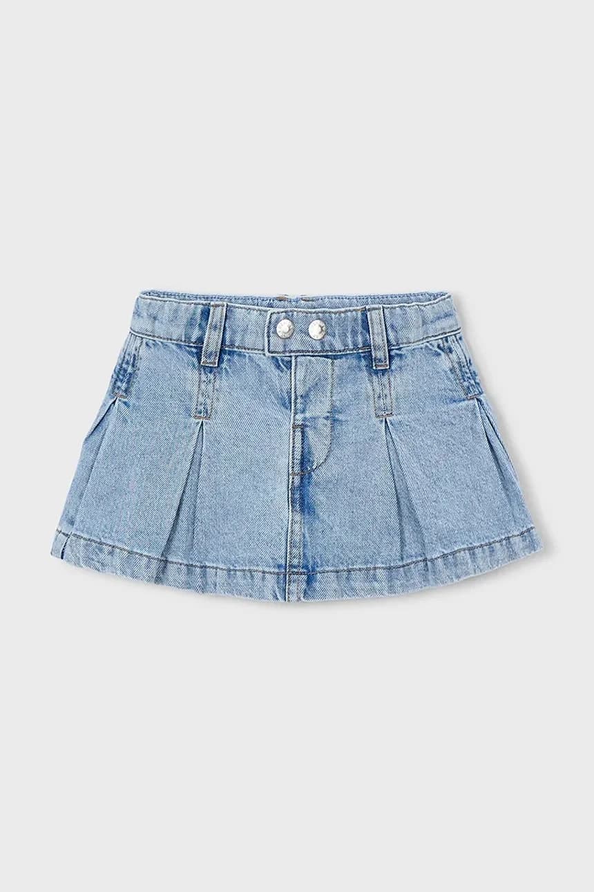 Детская джинсовая юбка - фото 2