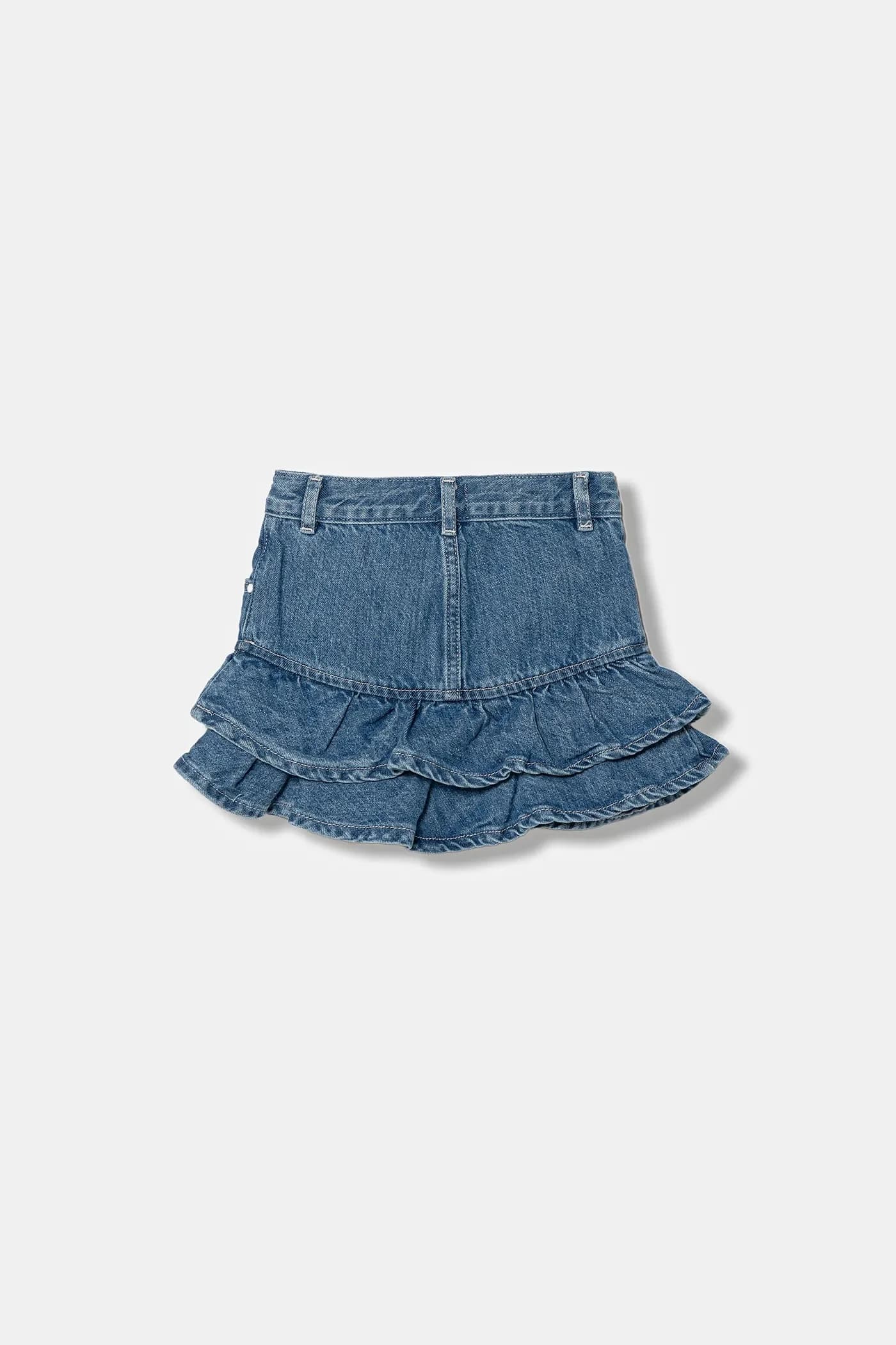 Детская джинсовая юбка - фото 2