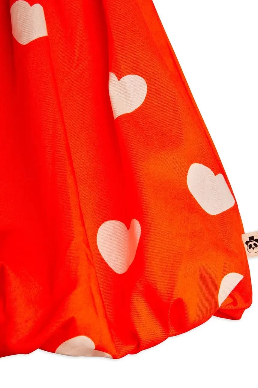 Детская хлопковая юбка Сердечки - фото 4