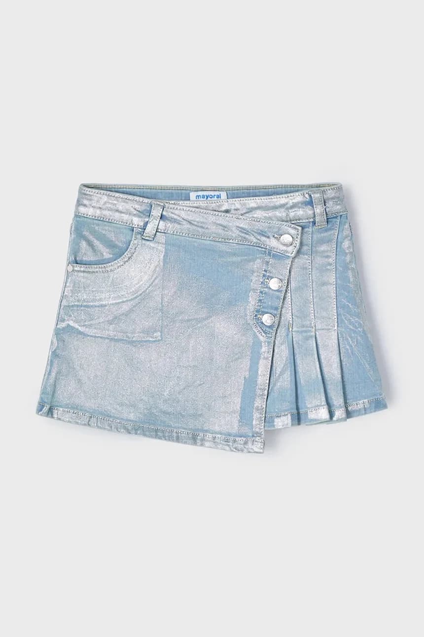 Детская джинсовая юбка - фото 2