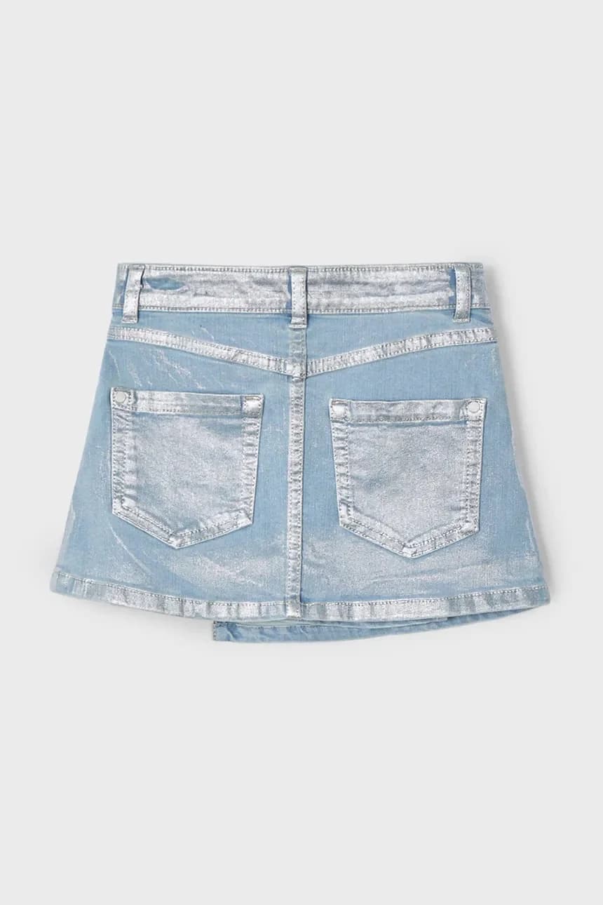 Детская джинсовая юбка - фото 3