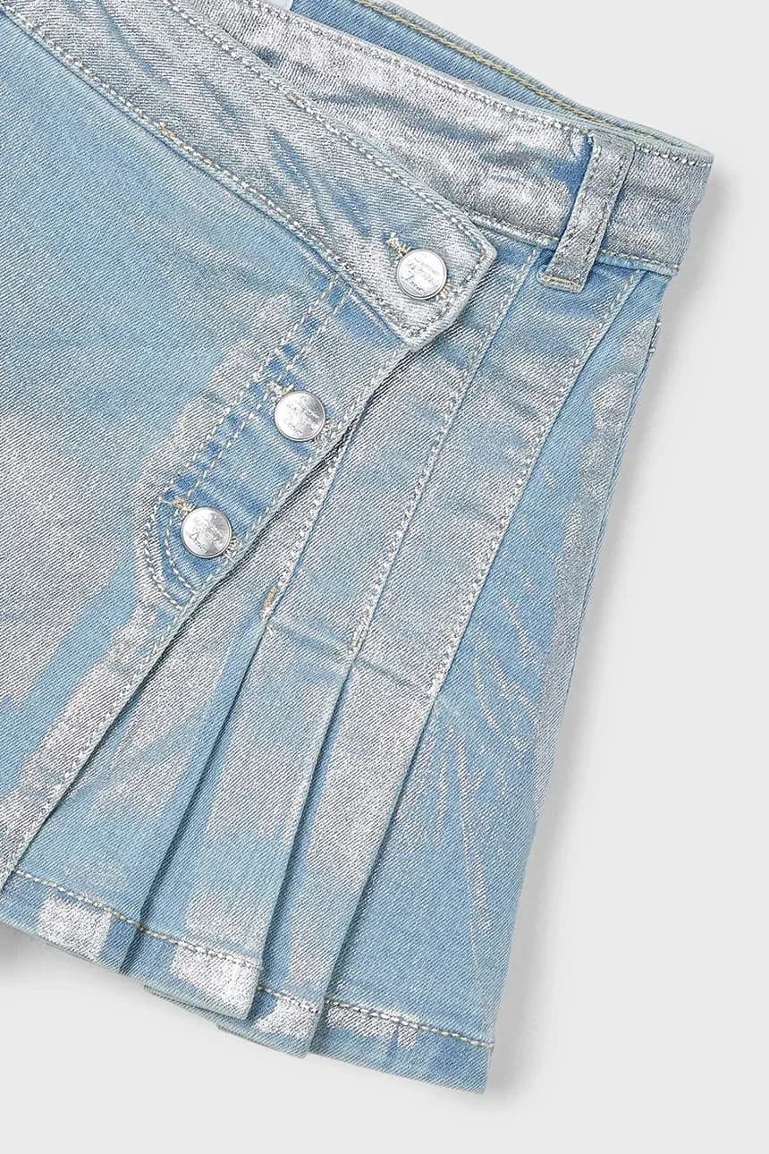 Детская джинсовая юбка - фото 4