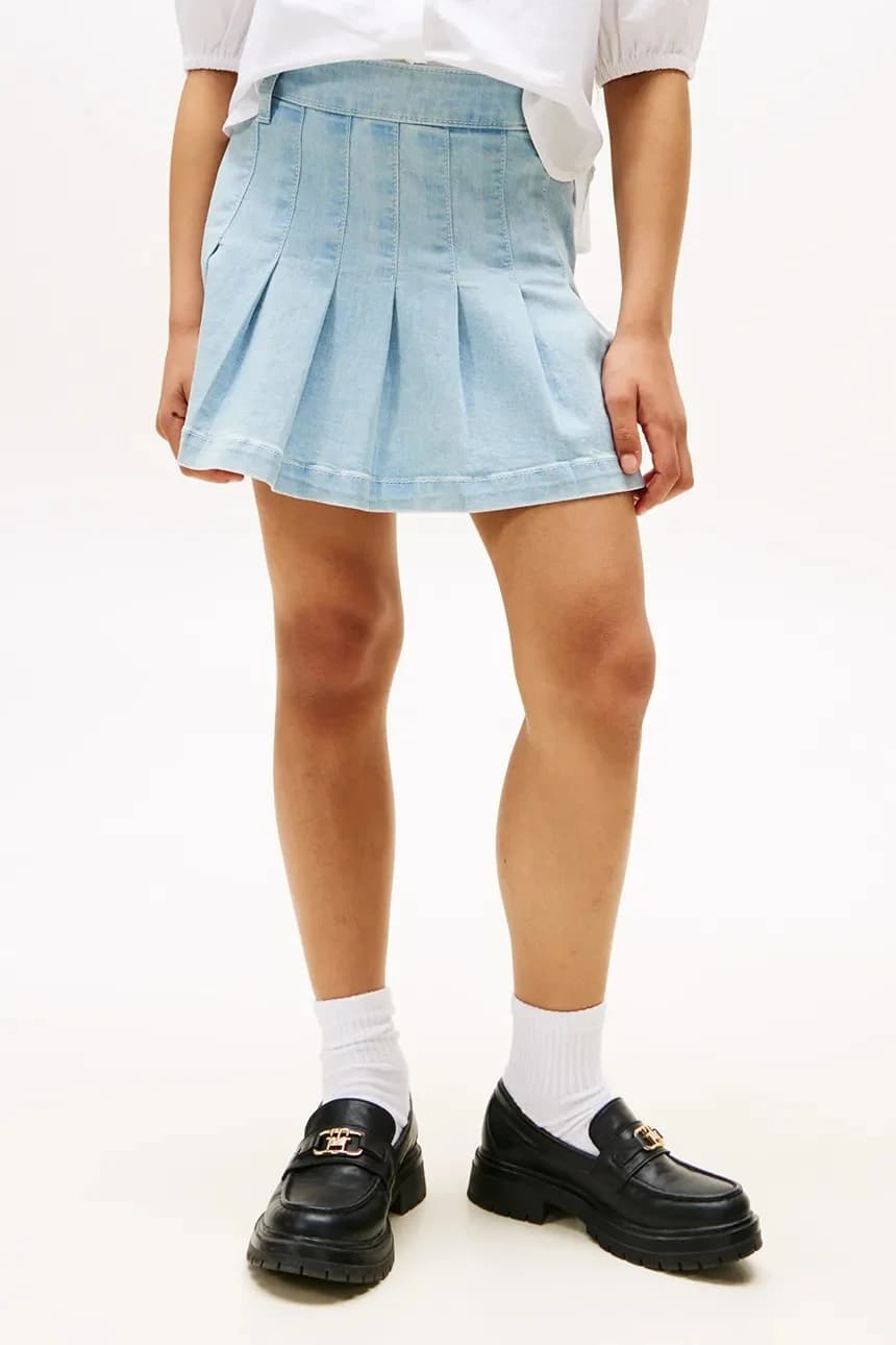 Детская джинсовая юбка - фото 3