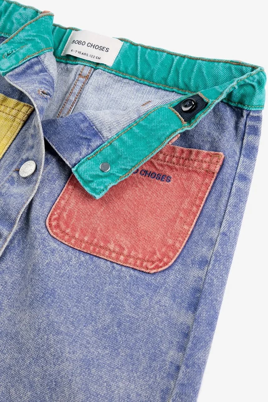 Детская джинсовая юбка - фото 6