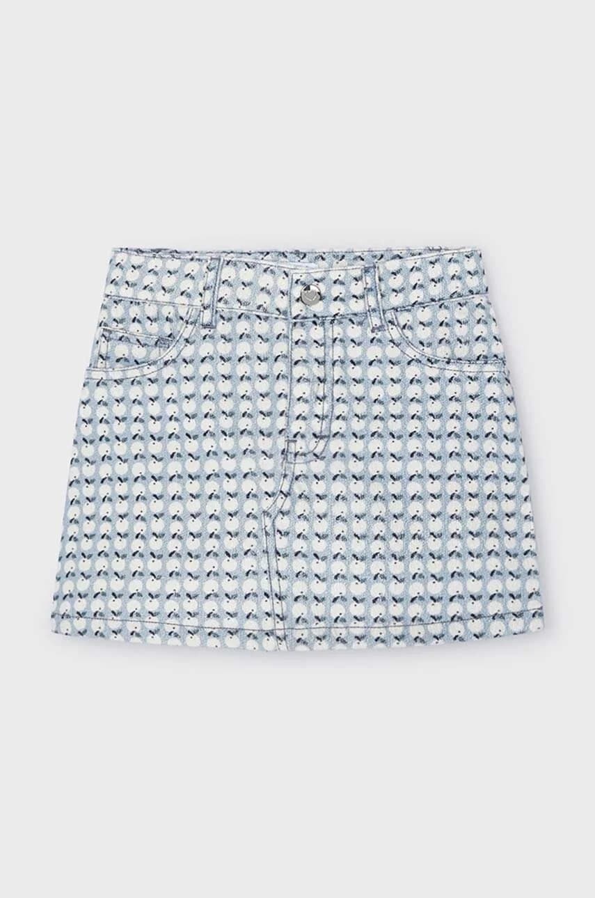 Детская хлопковая юбка