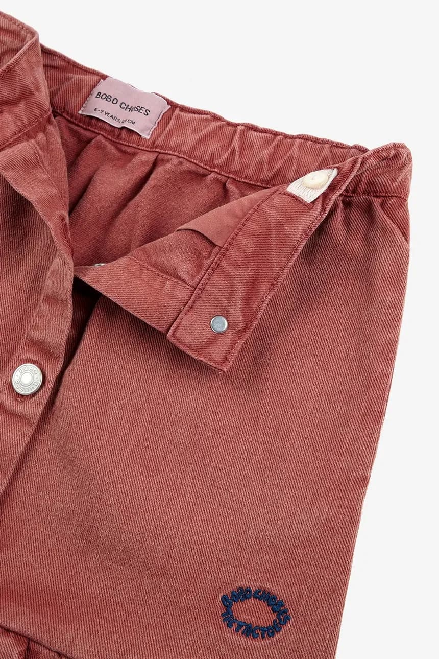 Детская хлопковая юбка Tic Tac Toe - фото 4