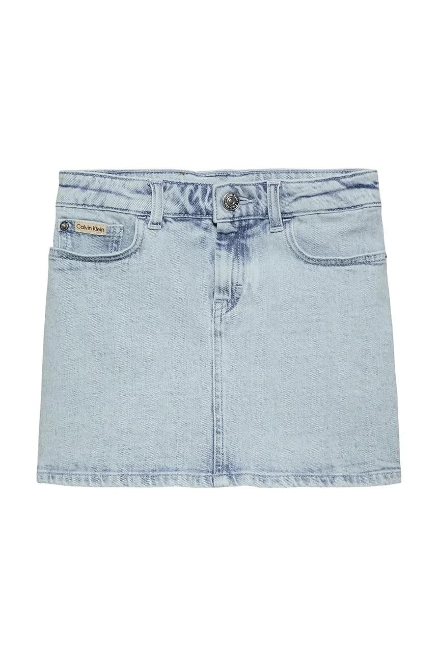 Детская джинсовая юбка - фото 2