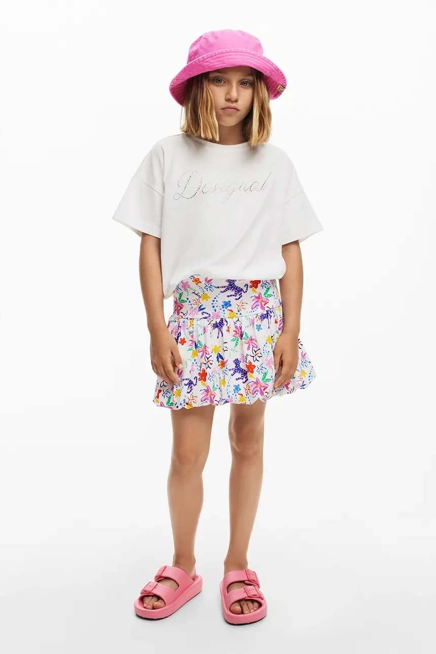 Детская хлопковая юбка - фото 5