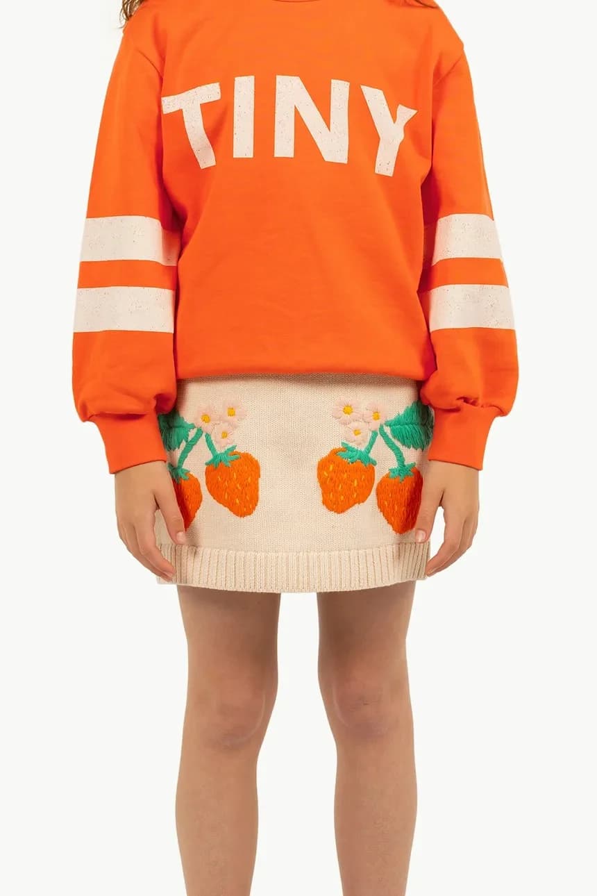 Детская хлопковая юбка STRAWBERRIES SKIRT - фото 4