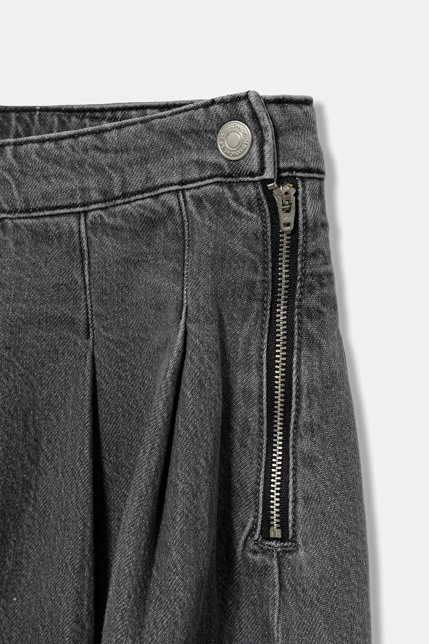 Детская джинсовая юбка - фото 3