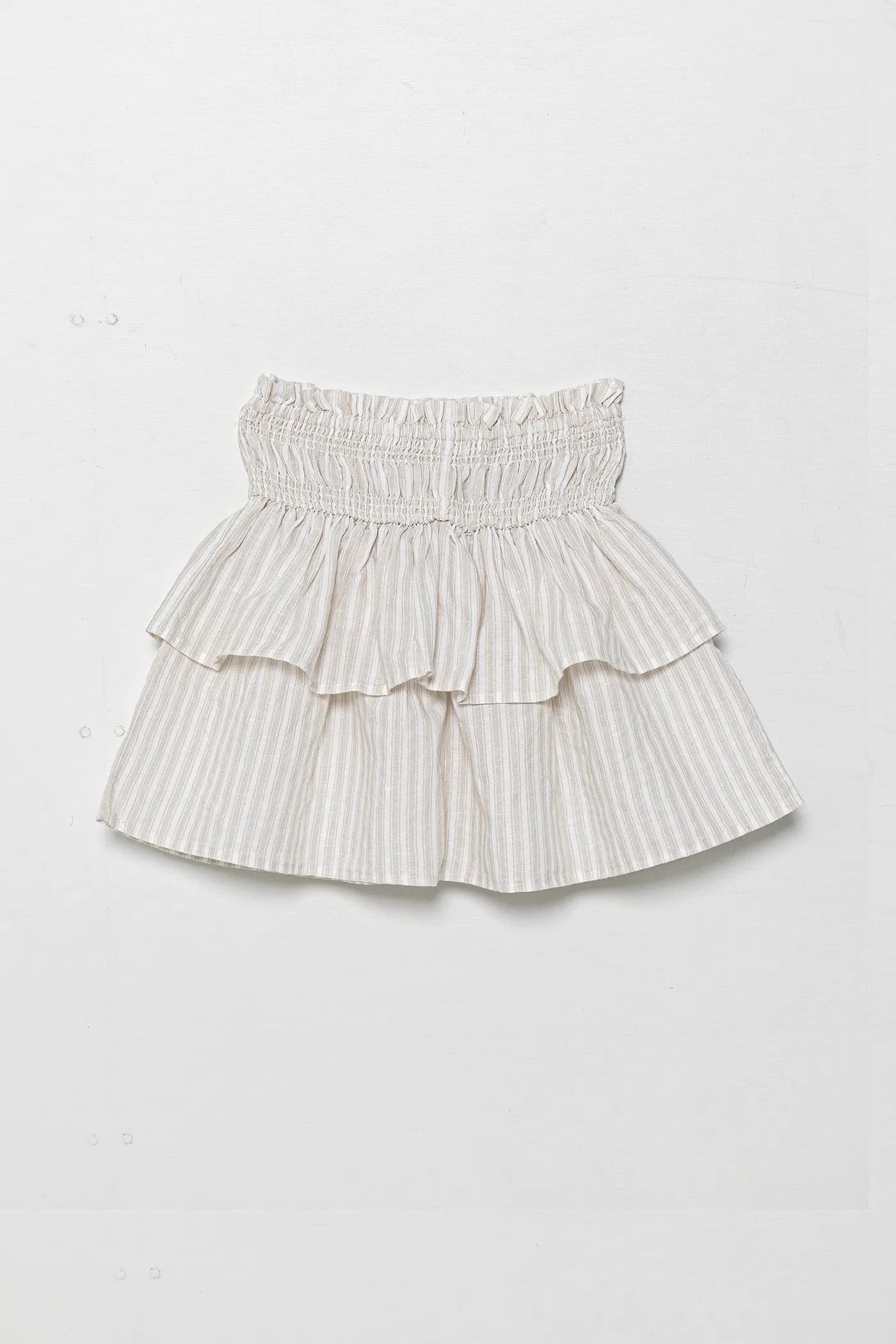 Детская льняная юбка