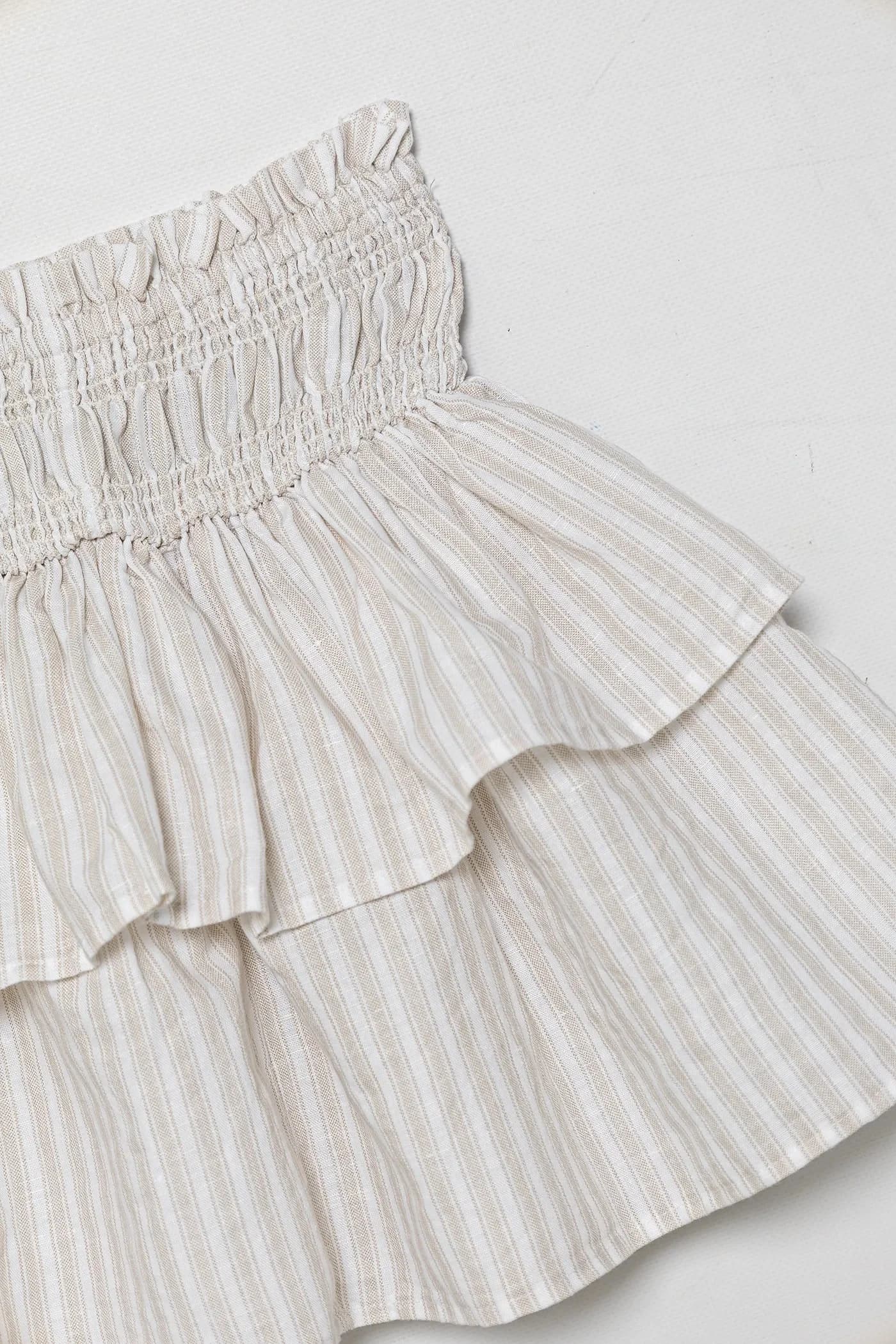 Детская льняная юбка - фото 3