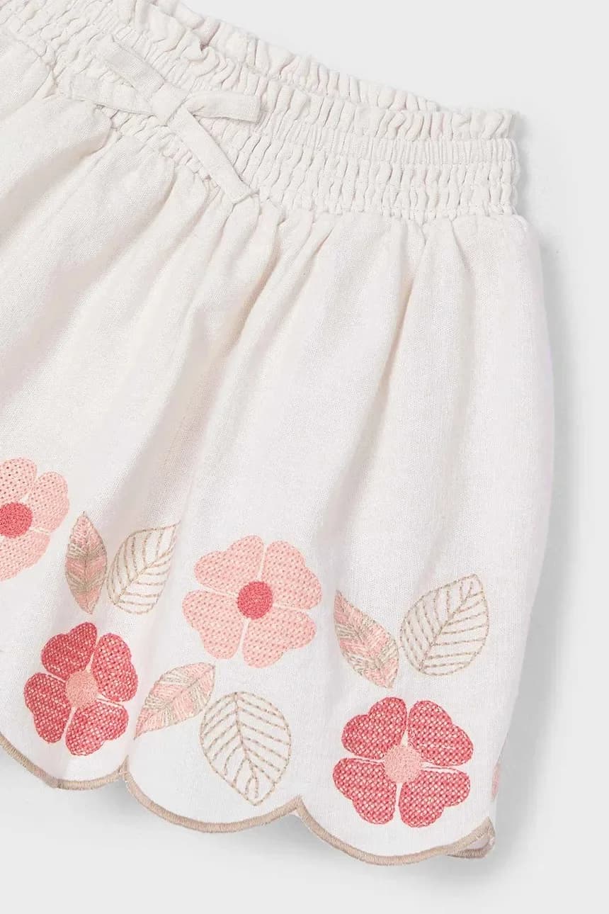 Детская юбка из смесового льна - фото 4