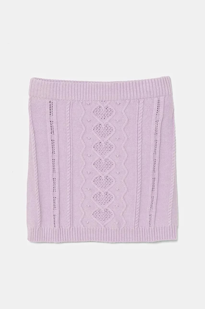 Детская юбка из смесовой шерсти