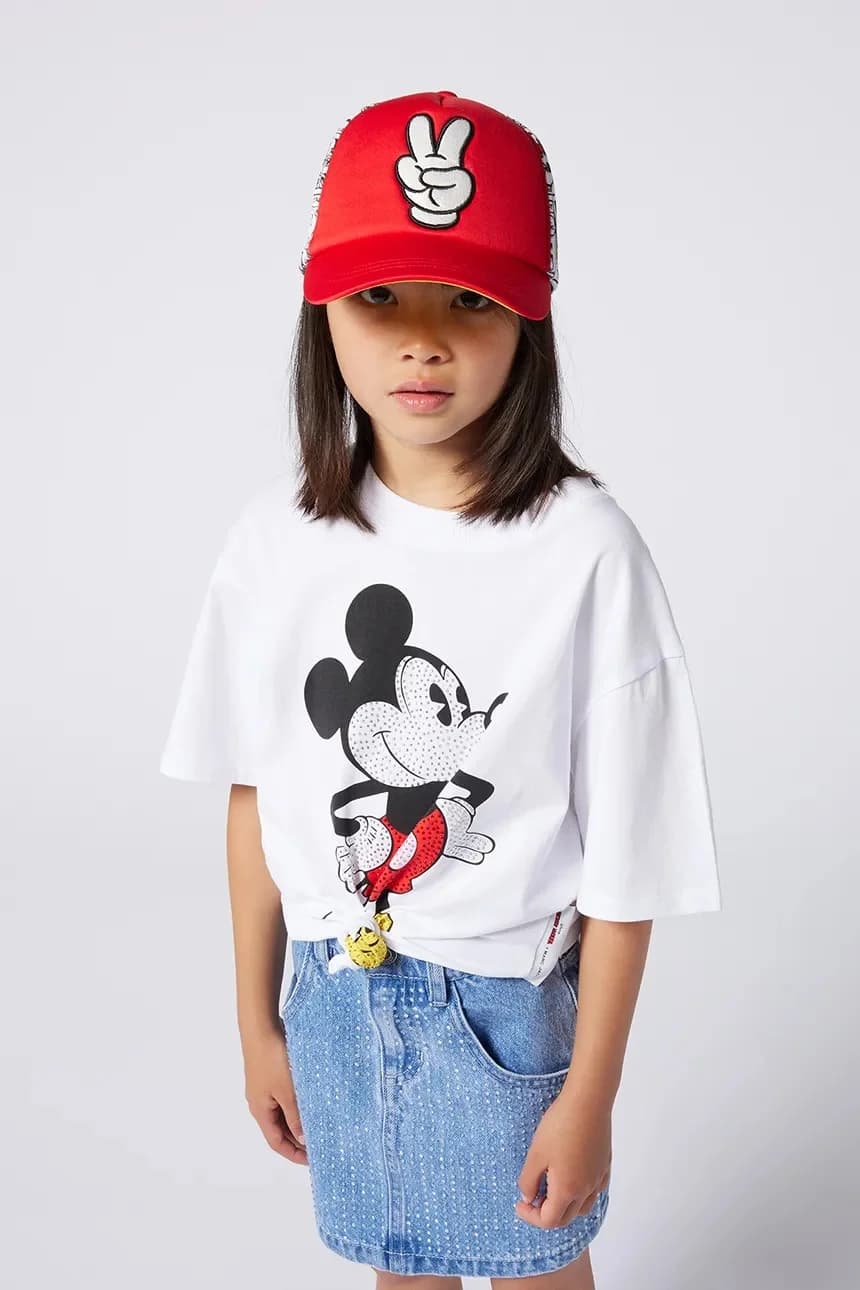 Детская джинсовая юбка