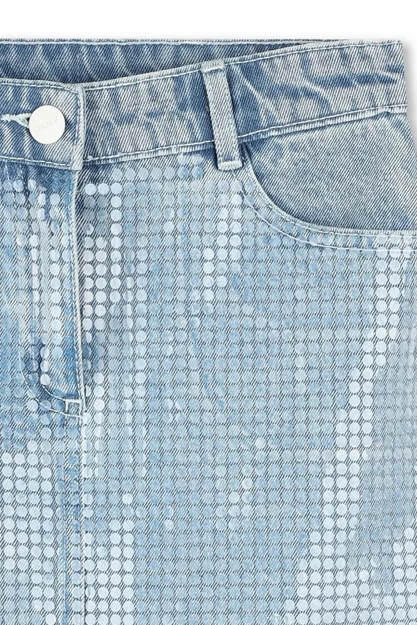 Детская джинсовая юбка - фото 4