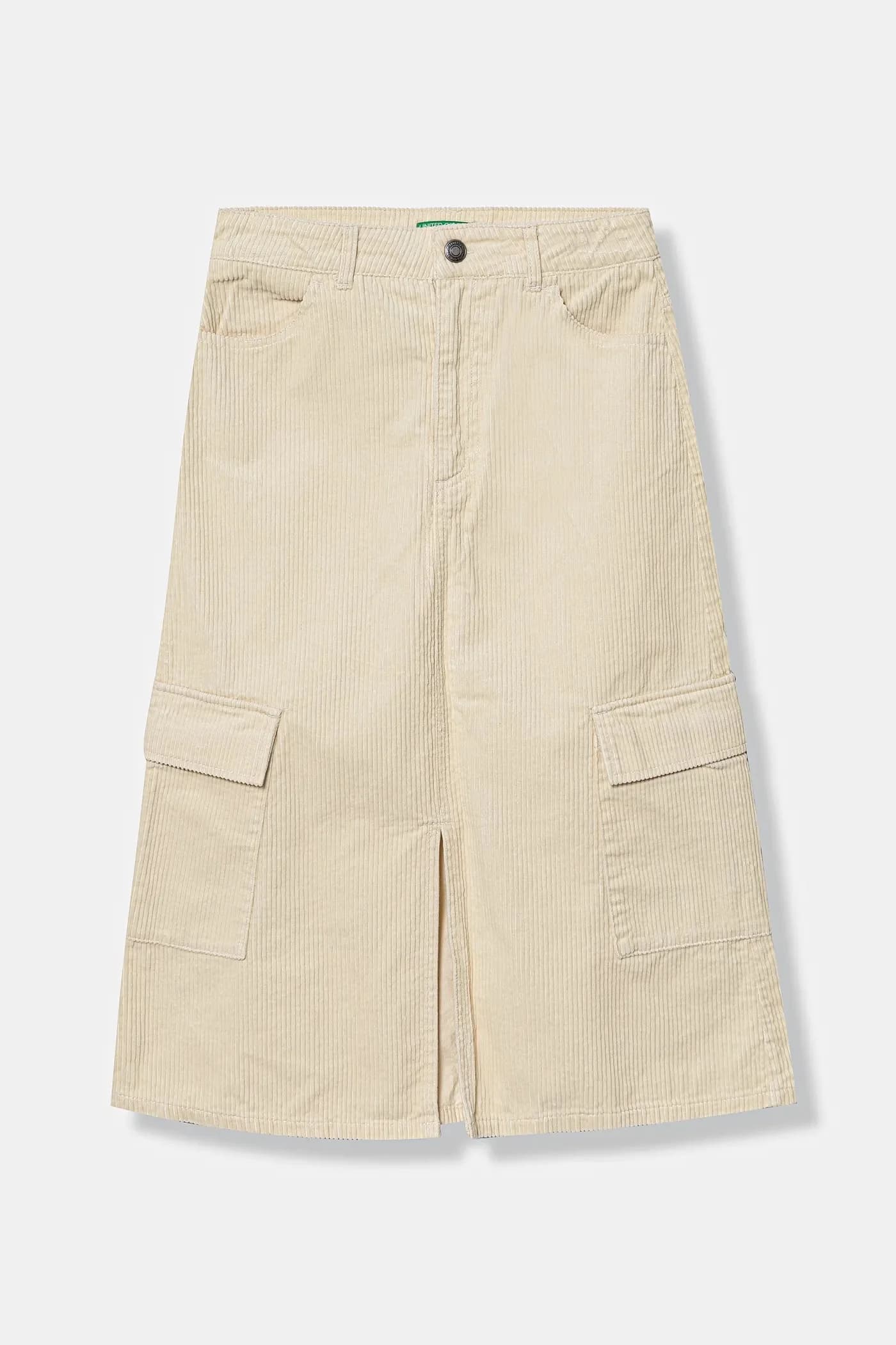 Детская вельветовая юбка