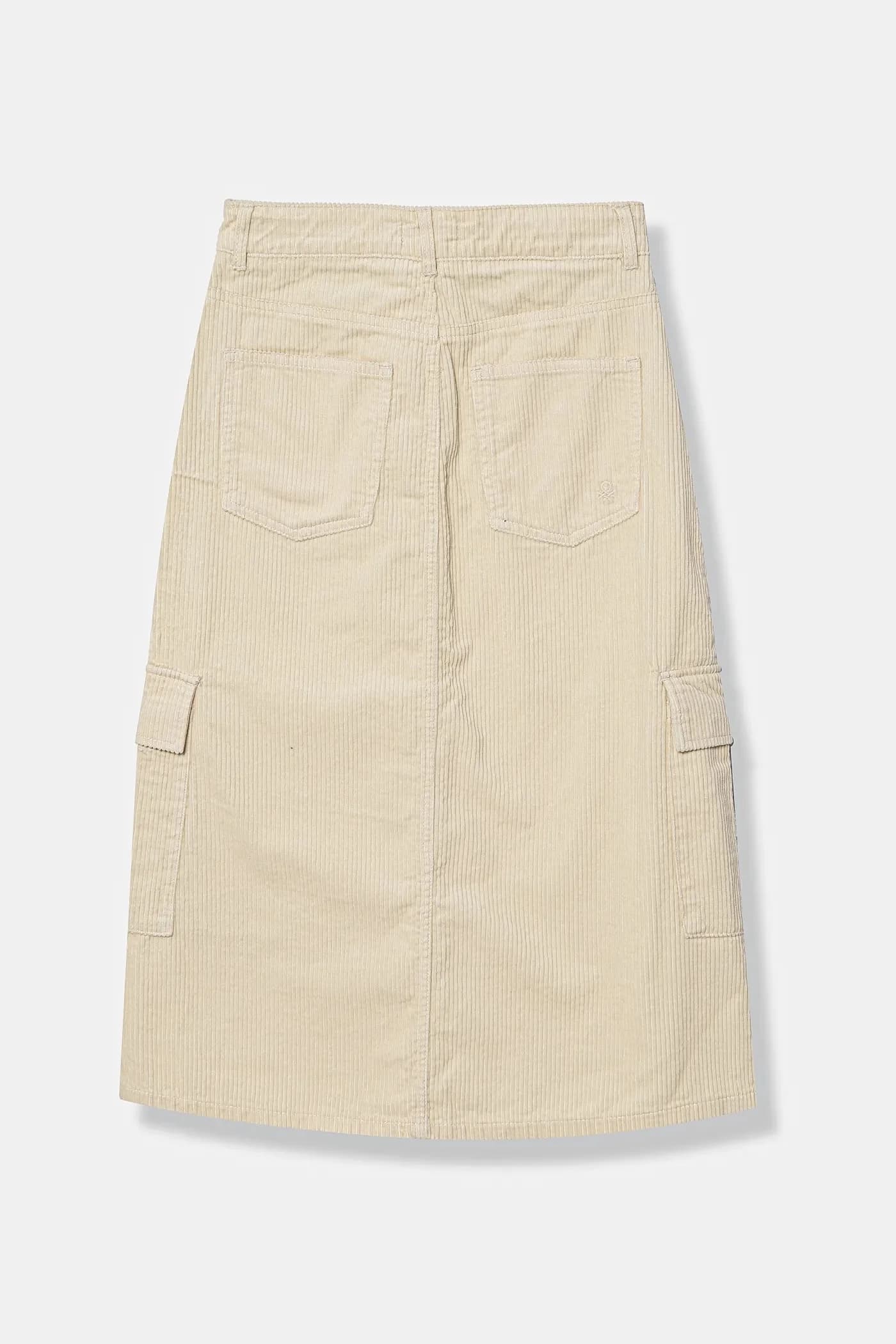 Детская вельветовая юбка - фото 2